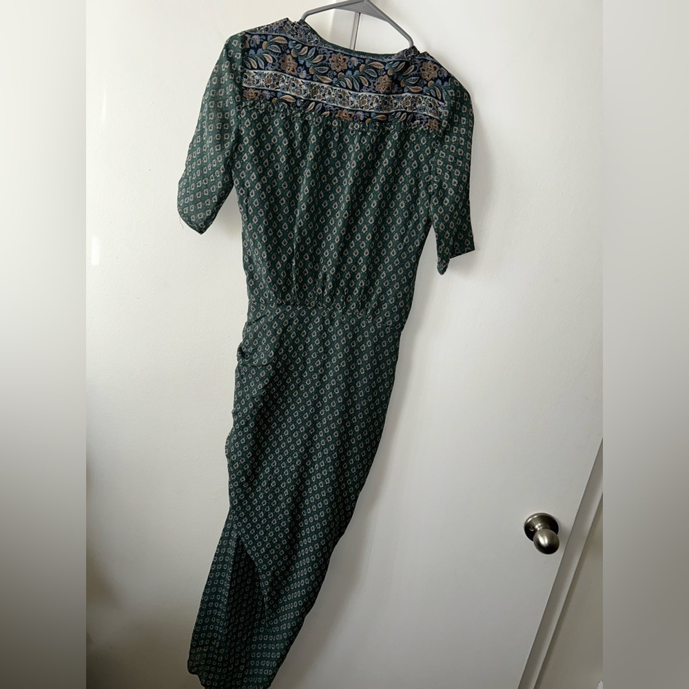 Veronica Beard Mariposa Paisley Ruched Surplus Maxi Dress - Size 00 - NWT - Picture 8 of 13